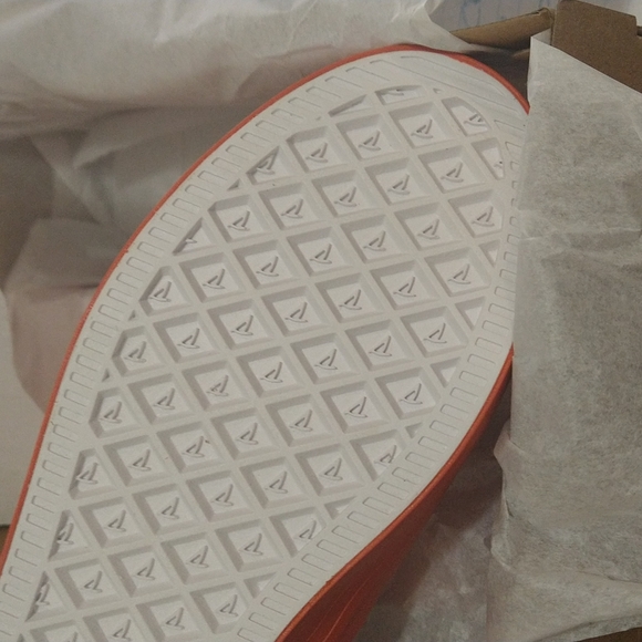 Sperry Metallic Pink Crest Vibe Platform Sneaker - Women 9.5 - Picture 11 of 12